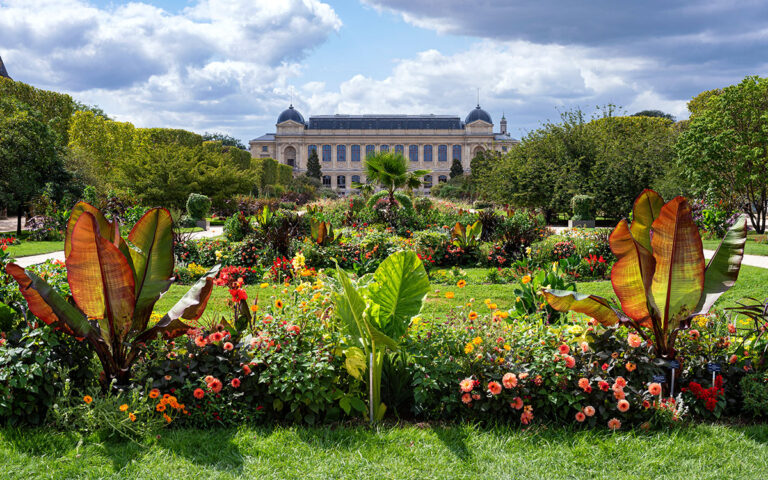 The Exterior Of Gallery Of Evolution In The Jardin Des Plantes (